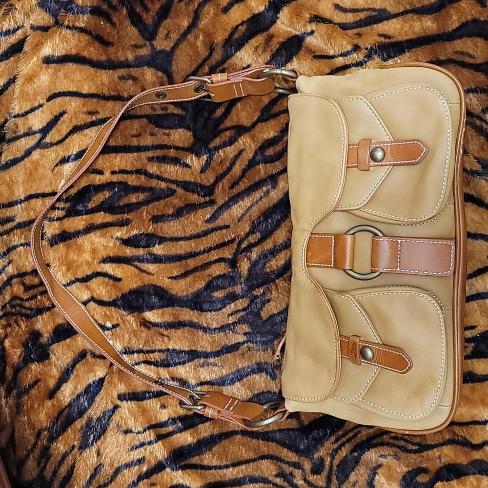 Luce Genuine Leather Shoulder Bag